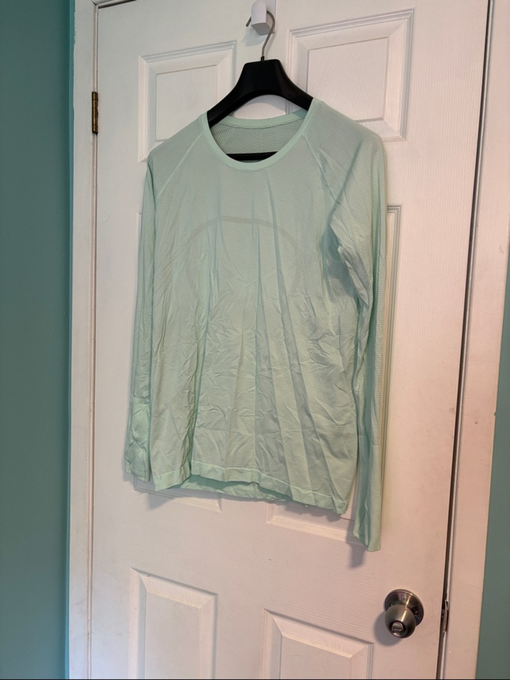 lululemon athletica Long Sleeve Tee in Light Mint